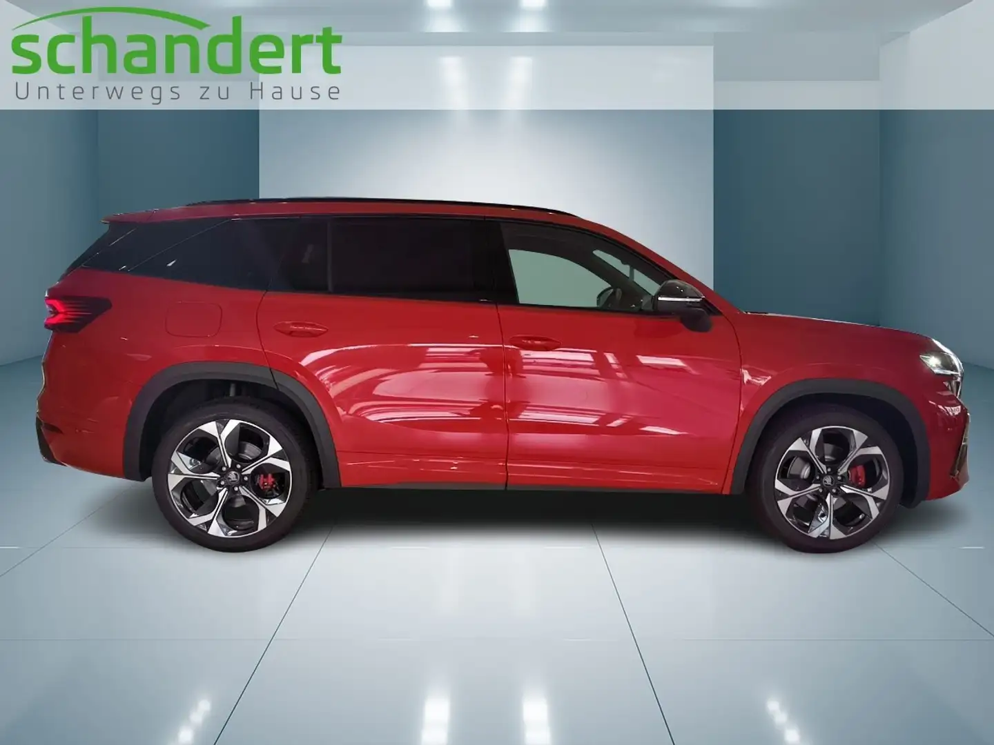 Skoda Kodiaq 2.0 TSI RS 4x4 DSG Matrix Navi AHK Klimaautomati Rot - 2