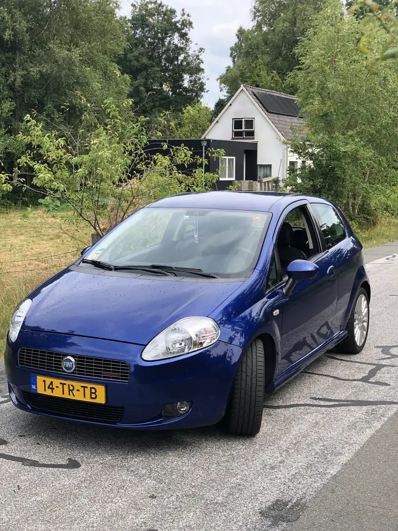 Fiat Punto 1.9 JTD Sport Blauw - 2