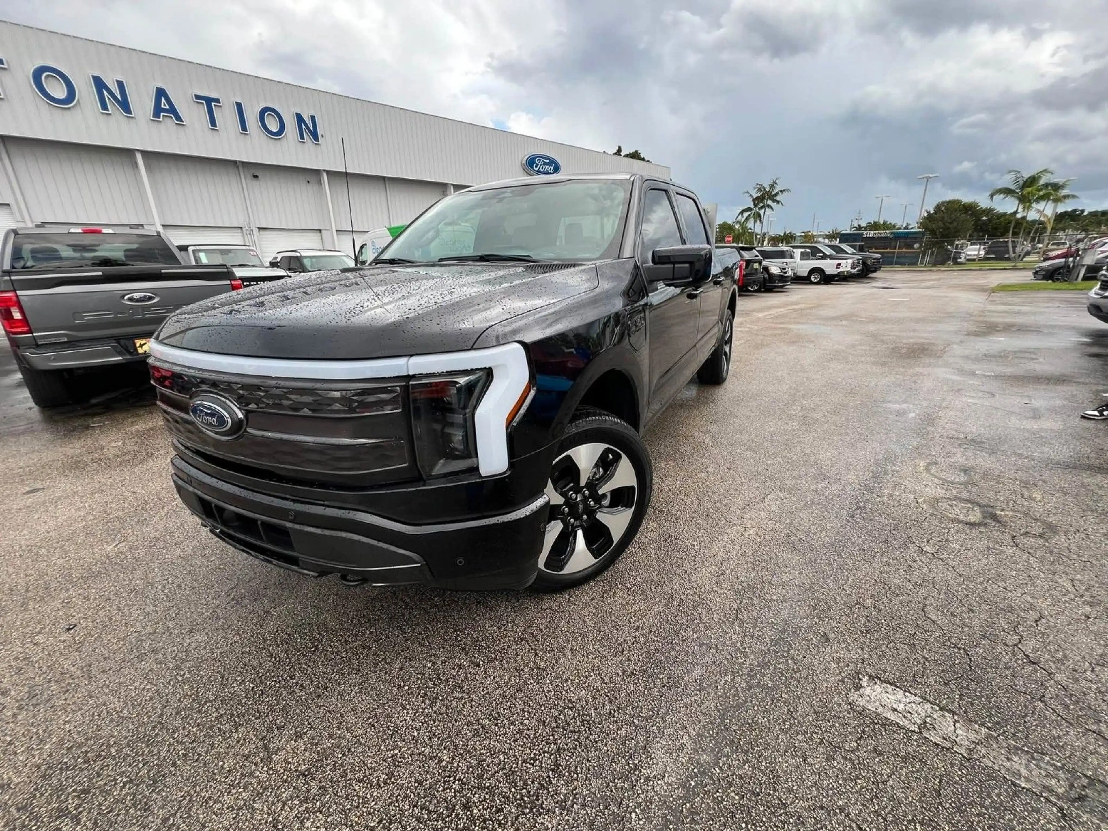 Ford F 150 F150 Lightning Platin gr Batterie im Vorlauf +18 — photo 5