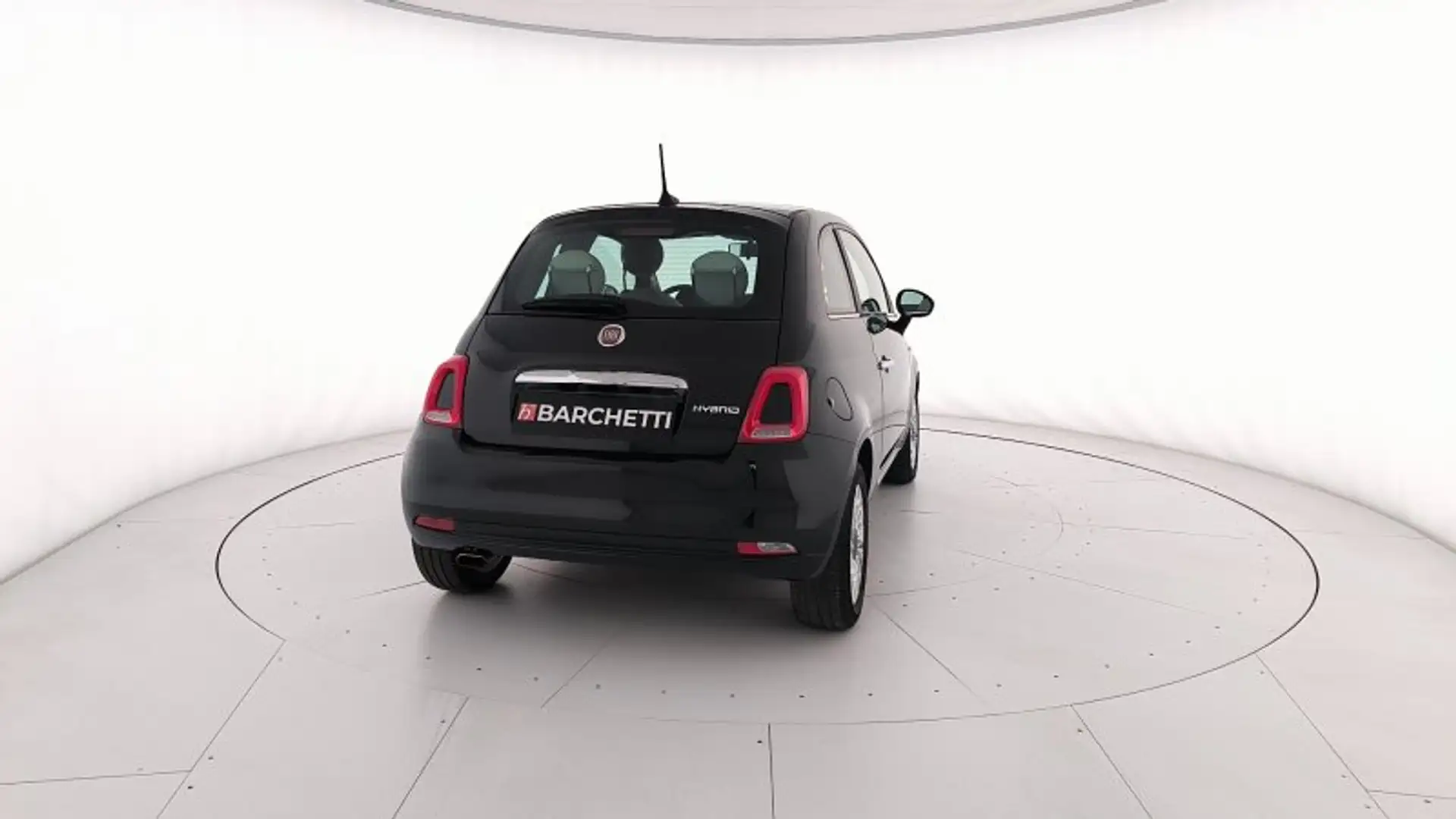 Fiat 500 (2015---) 1.0 HYBRID DOLCEVITA Zwart - 2