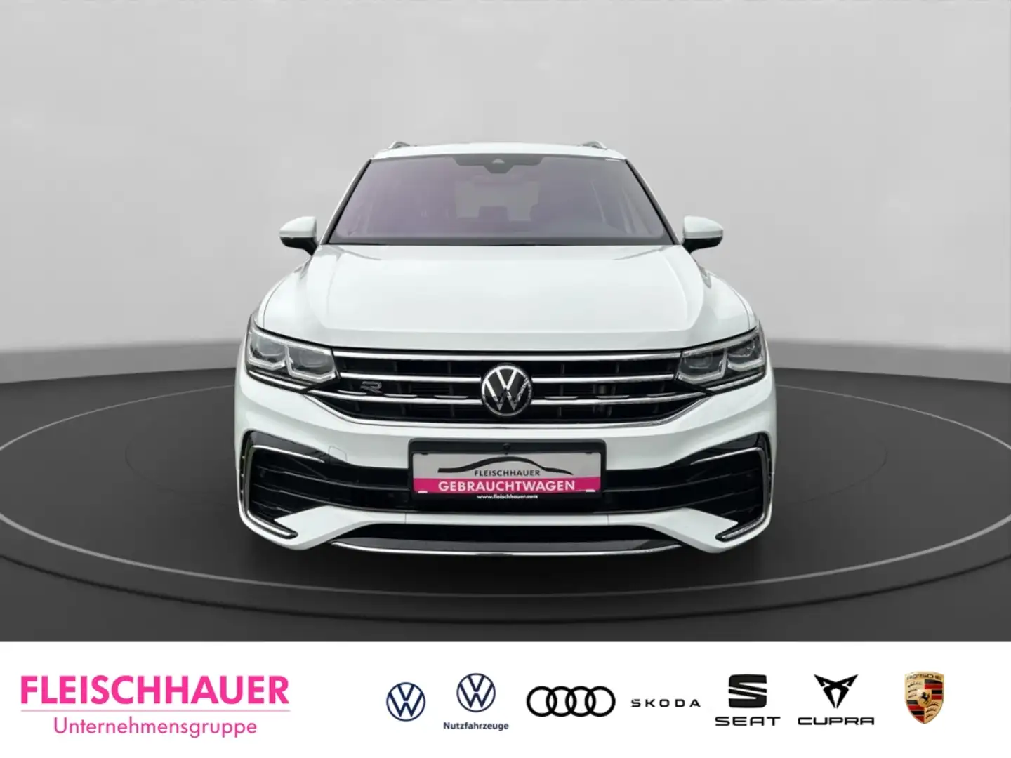 Volkswagen Tiguan 4Motion 2.0 R-Line DSG+PANORAMAD+SHZ+AHK Weiß - 2