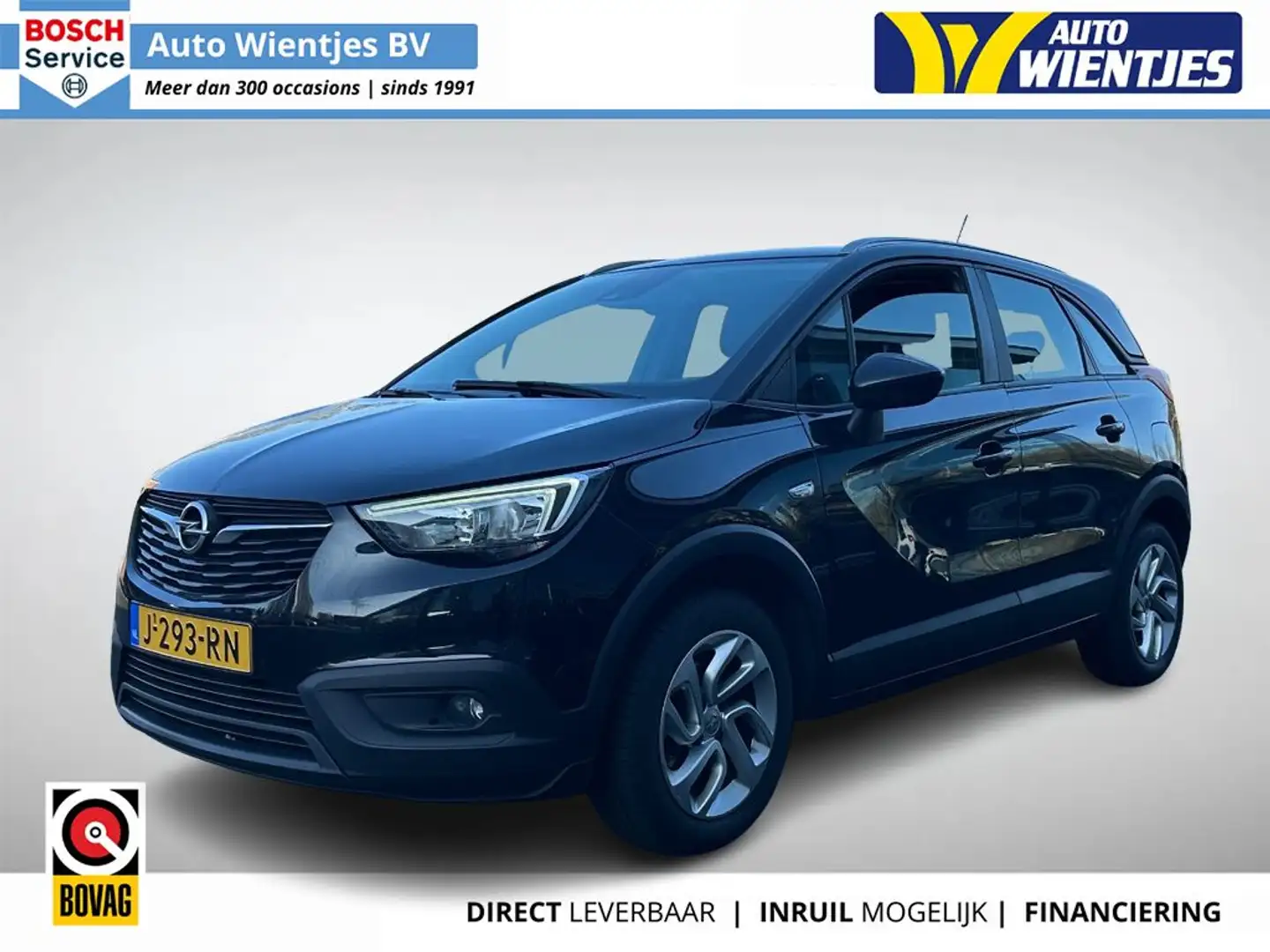 Opel Crossland X 1.2 Turbo | Edition | Airco | Cruise | Carplay Noir - 1