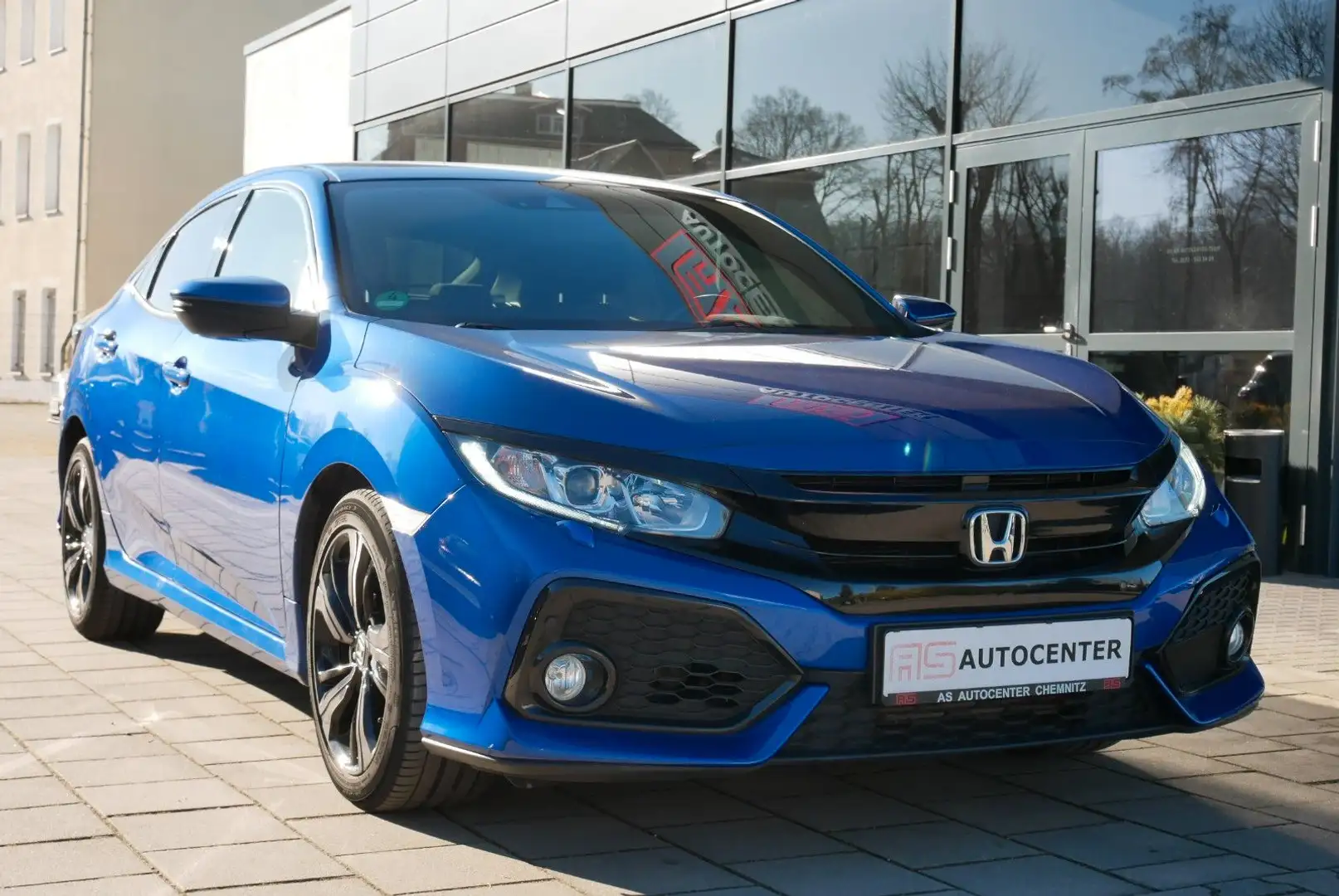 Honda Civic Lim. Elegance Autom. Kamera ACC Navi DAB Bleu - 2