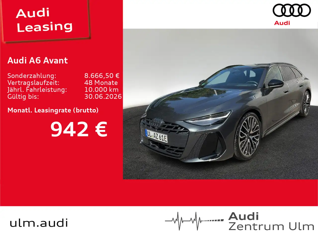 Audi A6 e-hybrid quattro AHK B&O HuD LUFT PANO