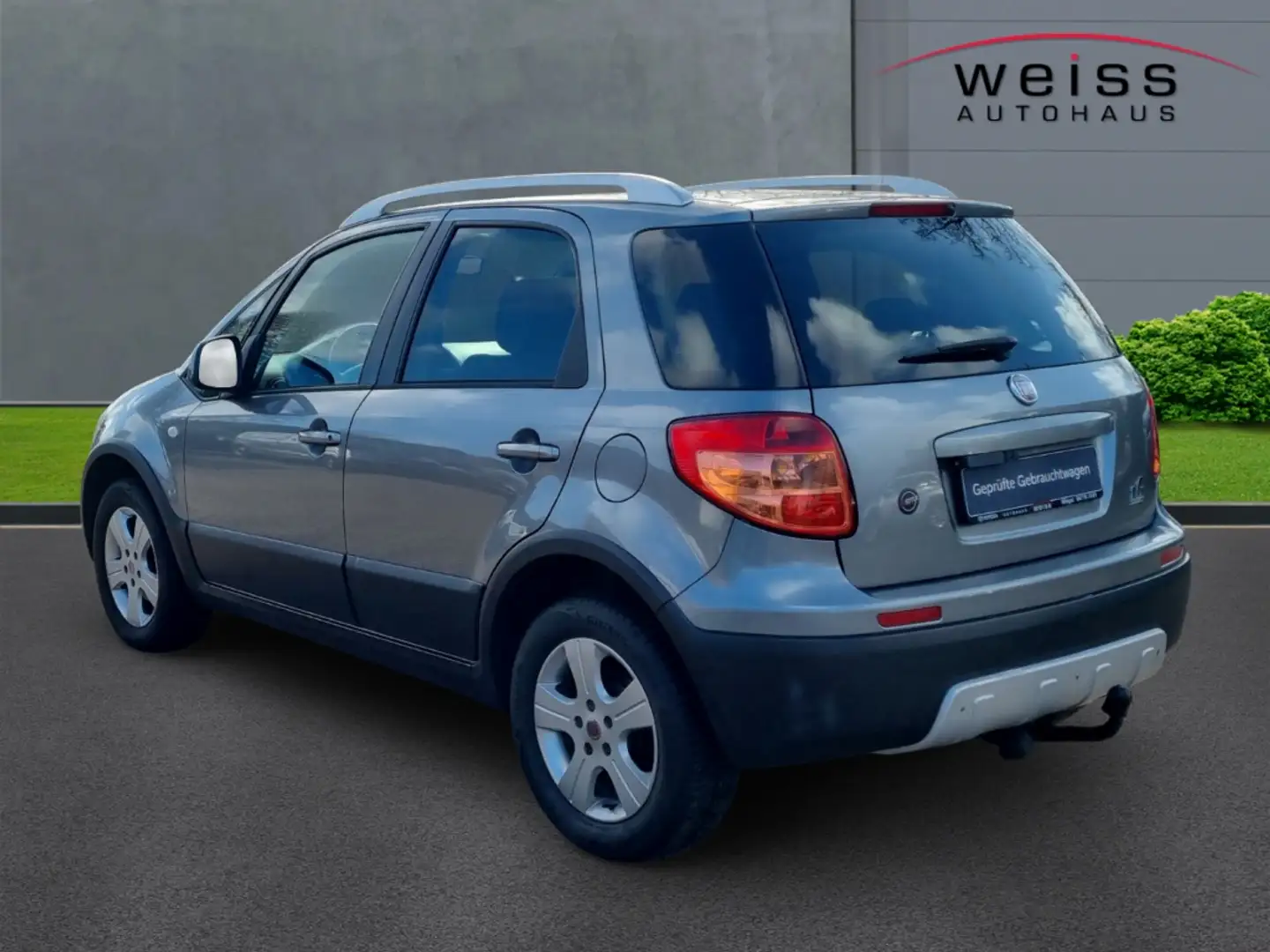 Fiat Sedici 1.6 16V Emotion 4X4 AHK Klima Alu Allwetterreifen Plateado - 2