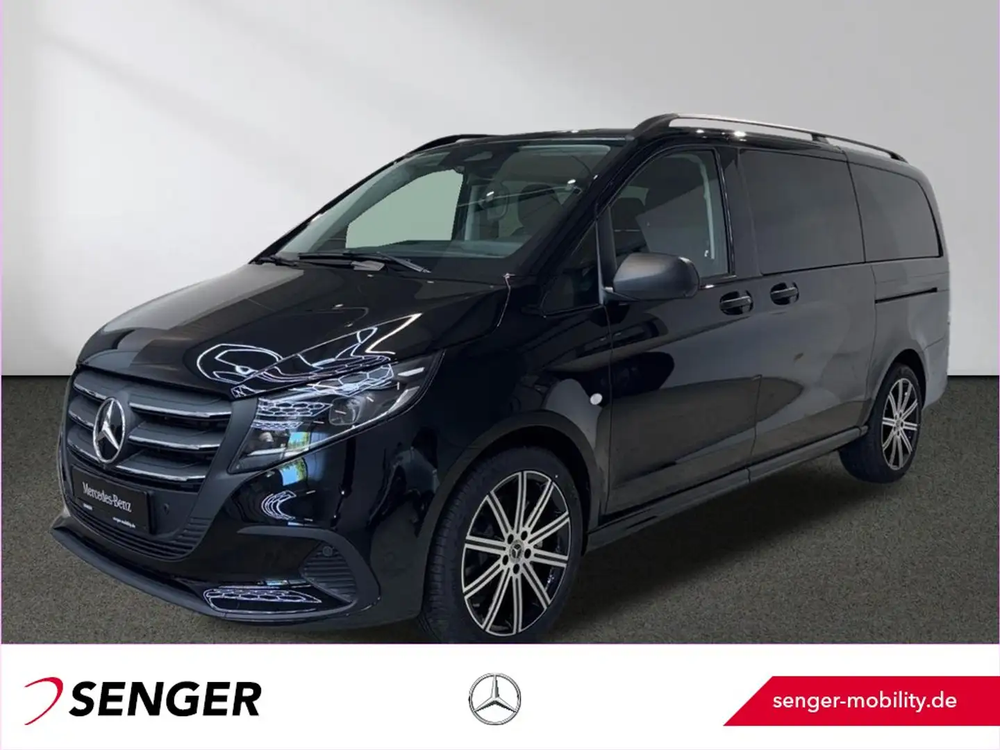 Mercedes-Benz Vito 119 CDI Tourer Select lang Stdhzg 360° AHK Noir - 1