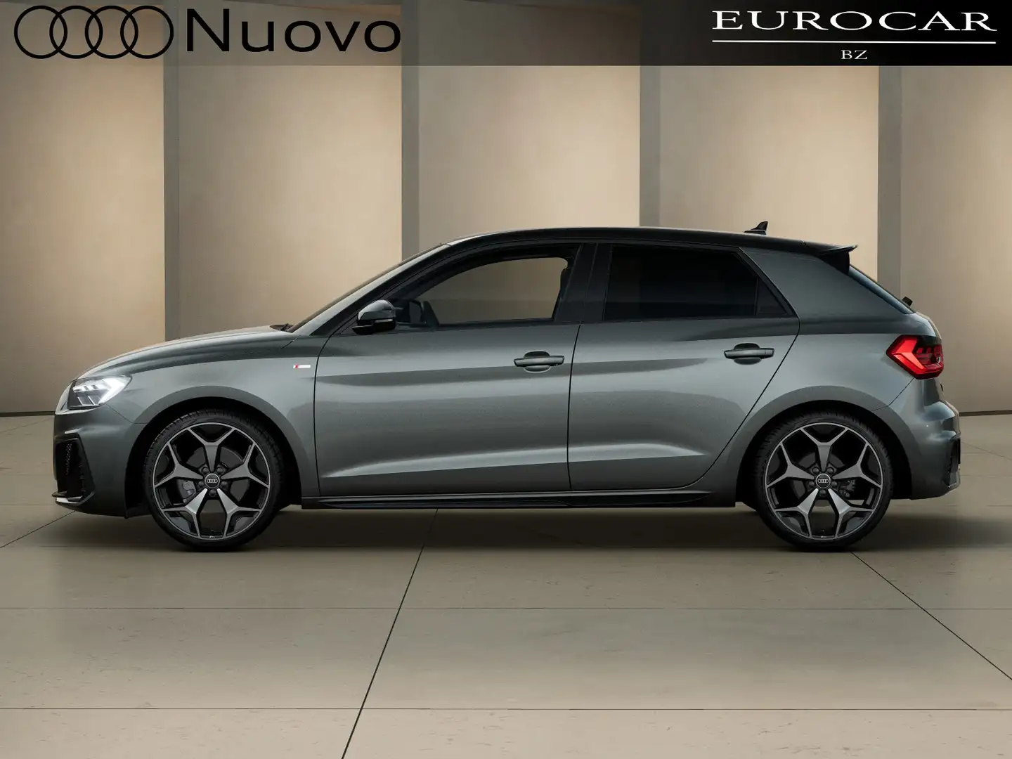 Audi A1 sportback 30 1.0 tfsi identity black 116cv s-troni Grigio - 2