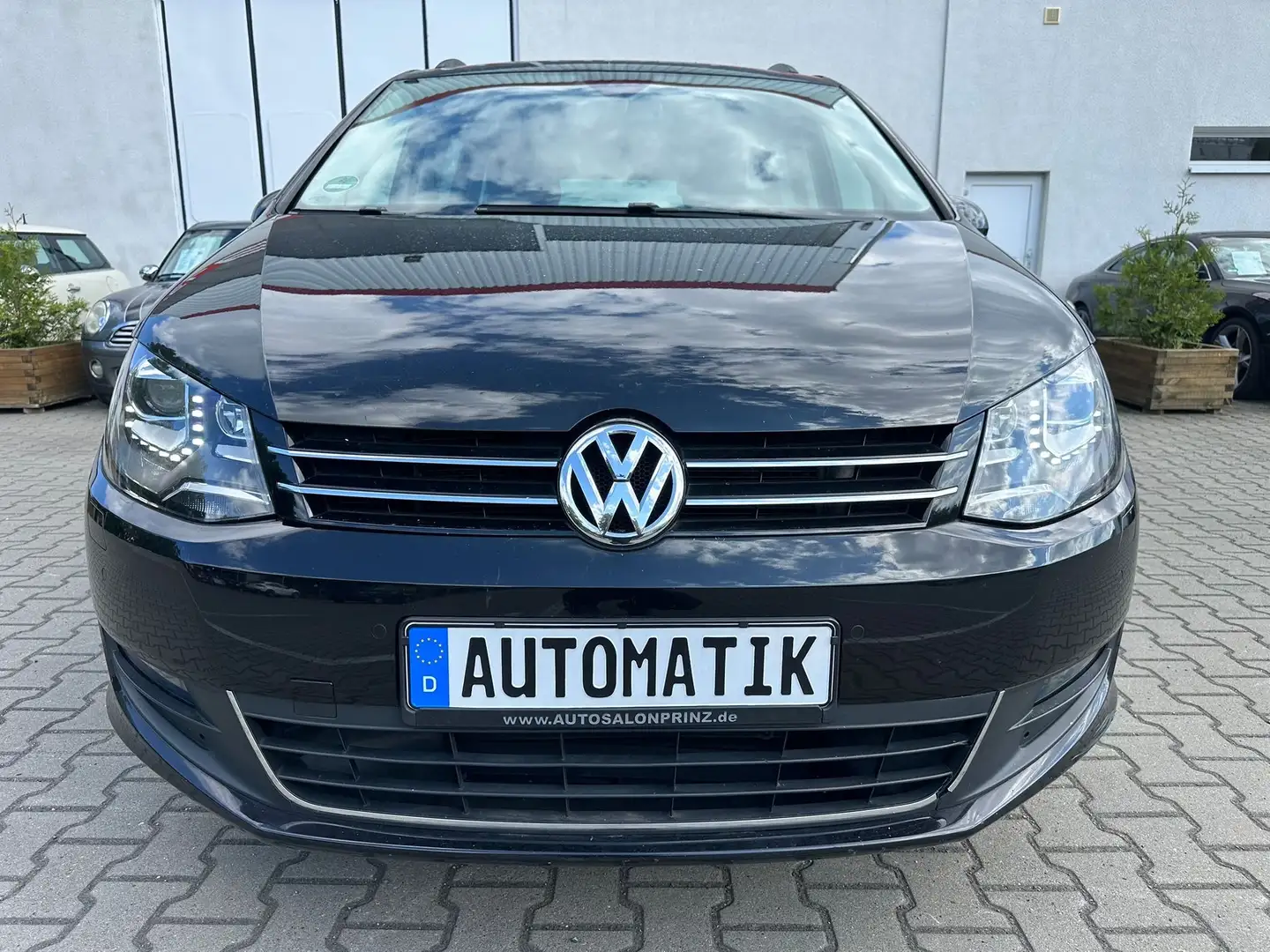 Volkswagen Sharan Comfortline Automatik Tüv und AU Neu Schwarz - 1