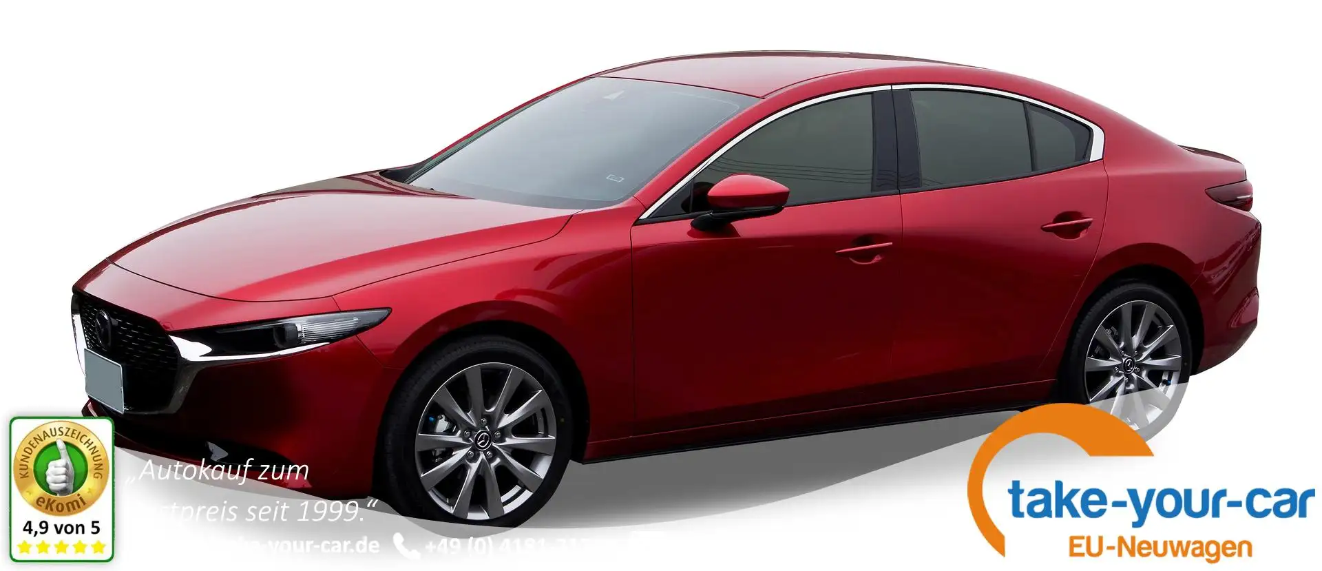 Mazda 3 Prime-Line Limousine HUD+NAVI+ACC+KAMERA+LED+16... - 1