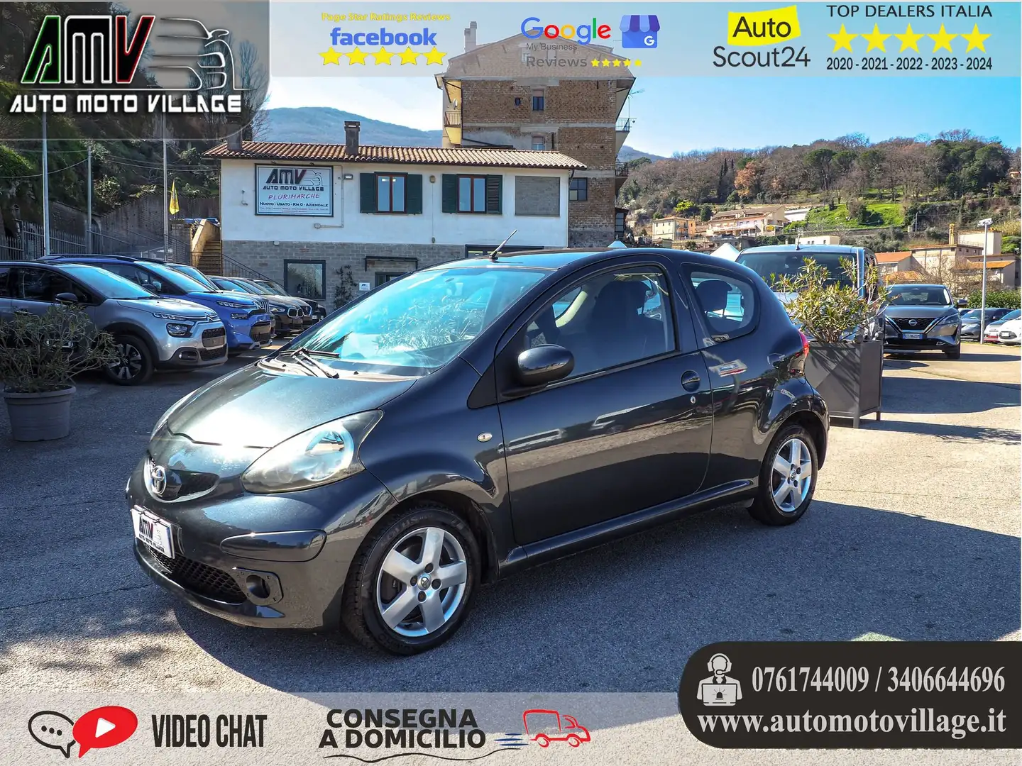 Toyota Aygo Aygo 1.0 12V VVT-i 3 p. OK NOEP. Grigio - 1