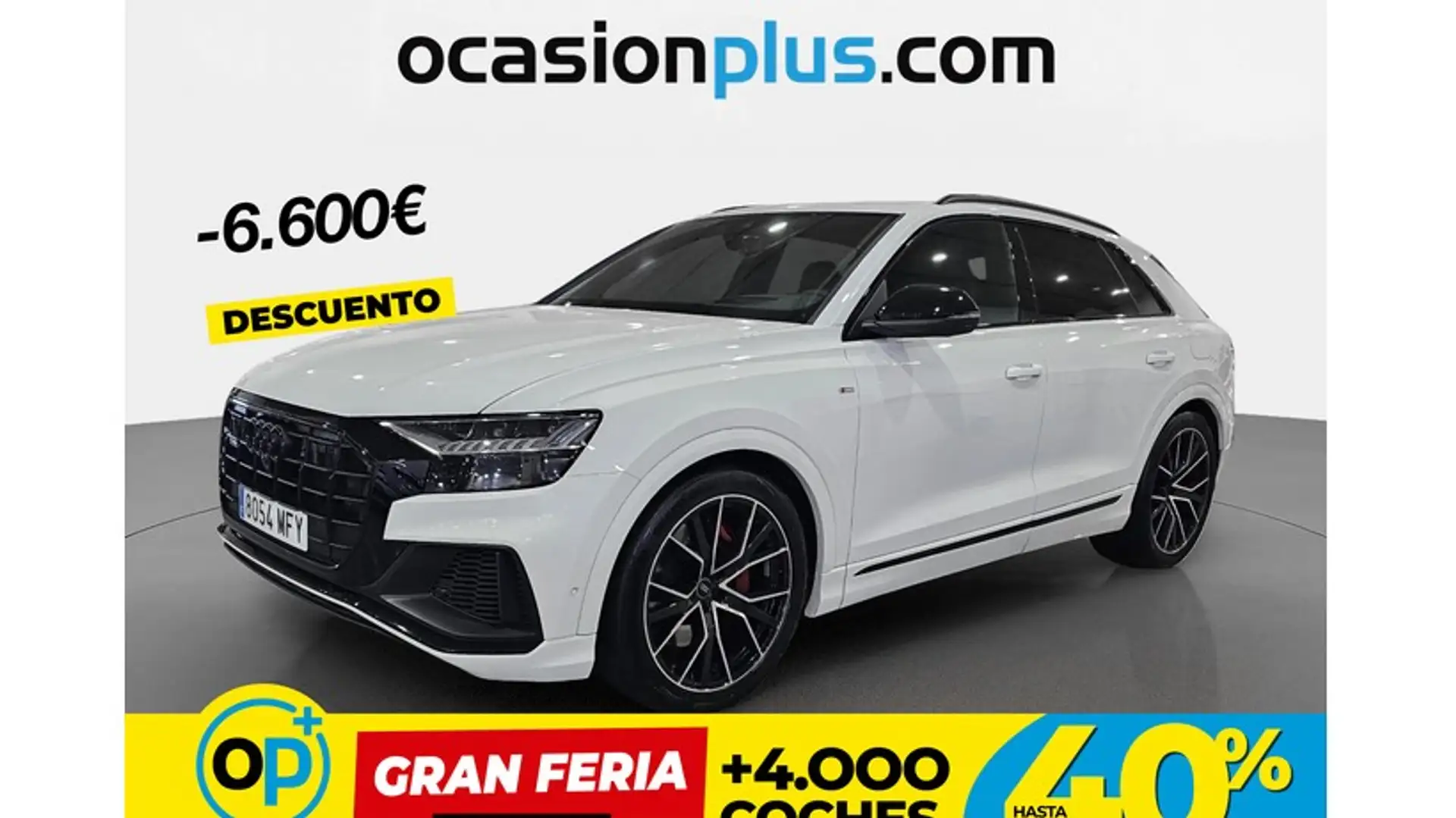 Audi Q8 60 TFSIe Black line plus quattro Blanco - 1