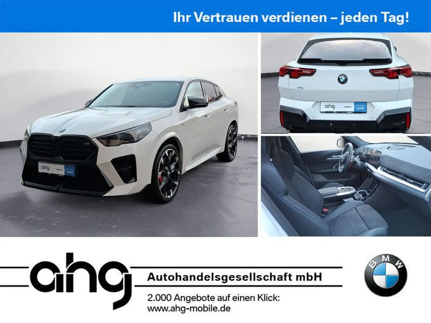 BMW X2 M35i xDrive Steptronic DCT Navi DSG Tempom.ak Weiß - 1
