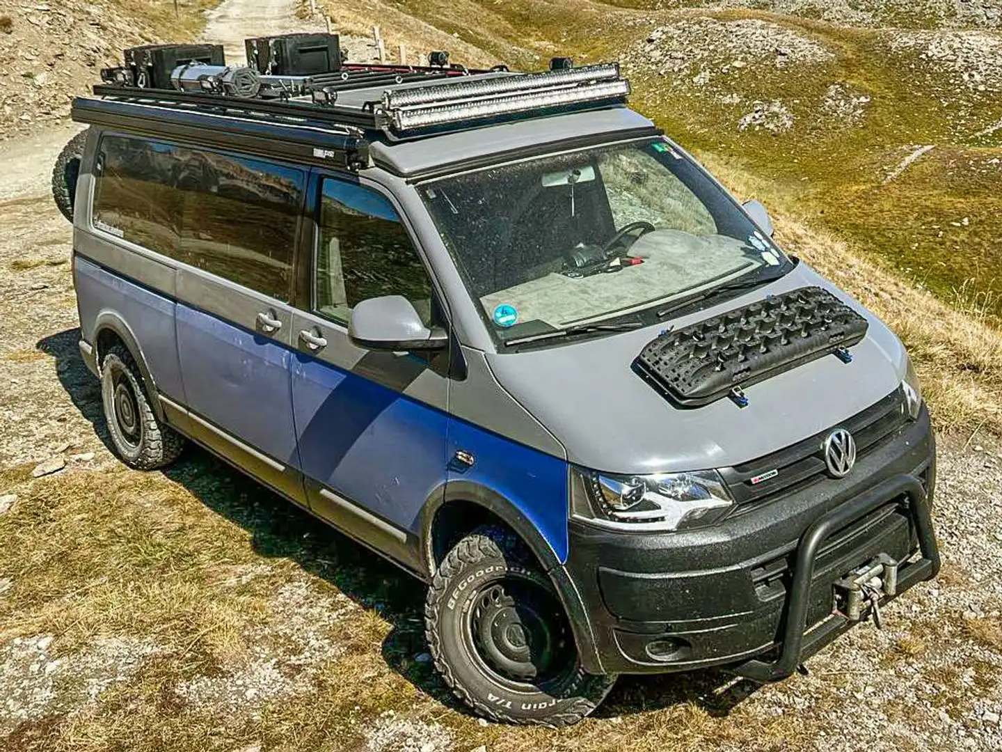 Volkswagen Bus VW T5 2.5 TDI 4x4 Blau - 2