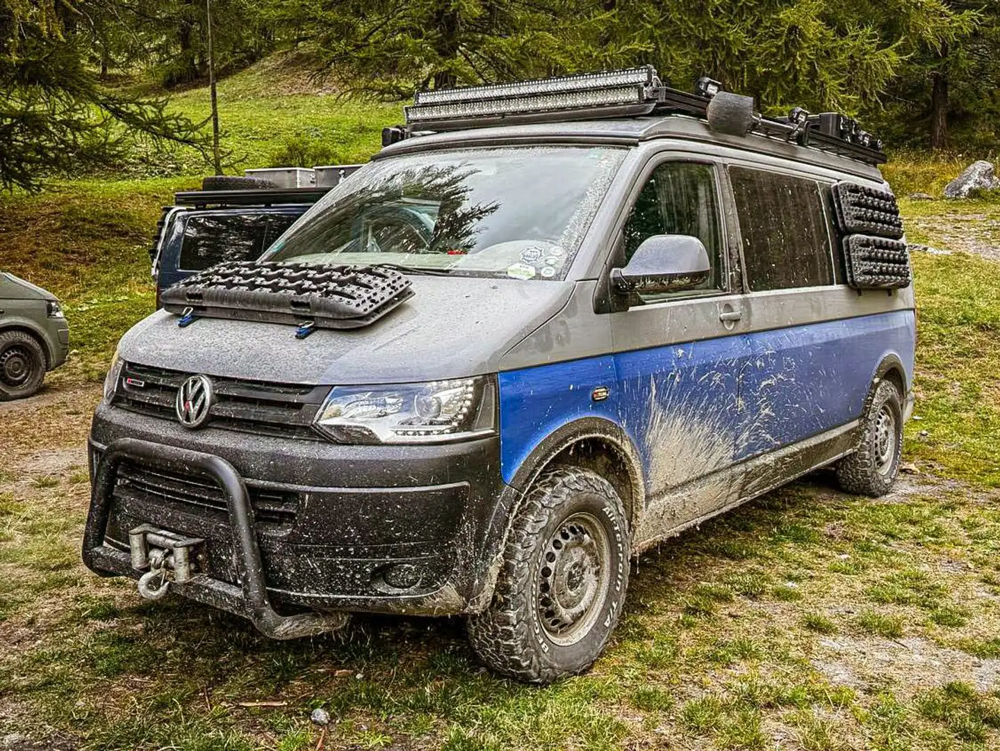 Volkswagen Bus VW T5 2.5 TDI 4x4 Albastru - 1