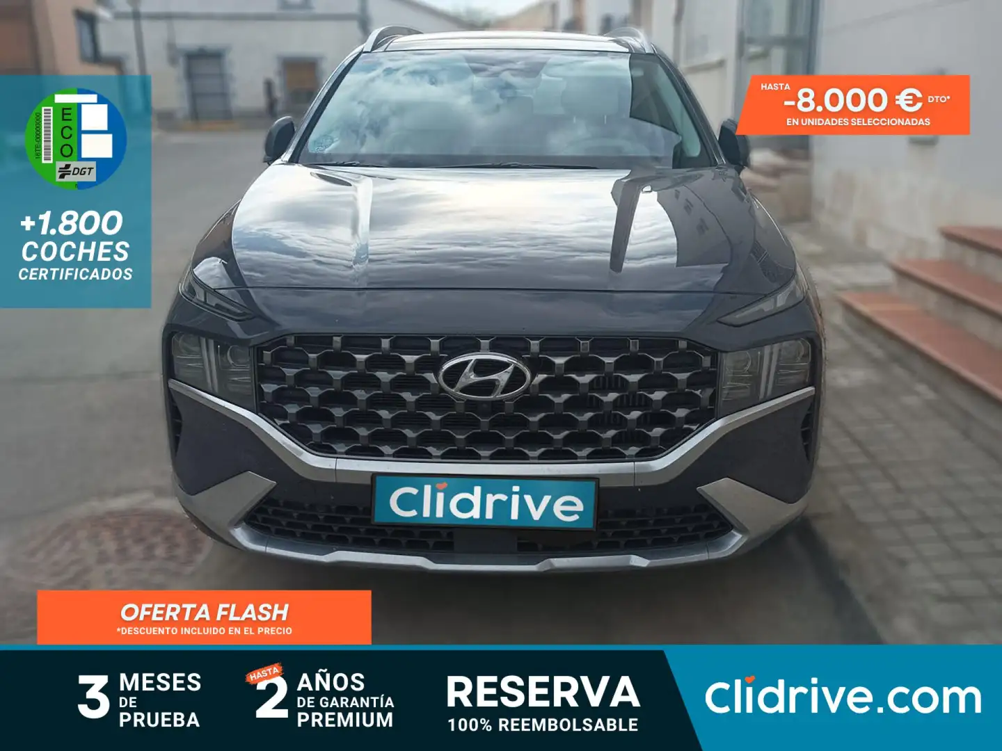 Hyundai SANTA FE 1.6 TGDi HEV Style Auto 4x4 Noir - 1