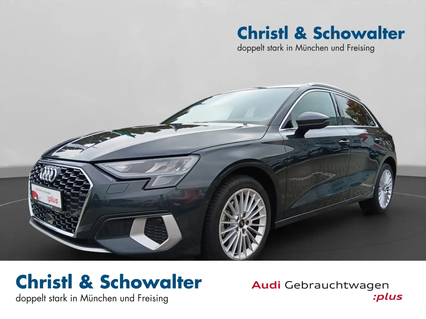 Audi A3 Sportback 35TFSI AHK SOUND 2ZAC PLA Grau - 1