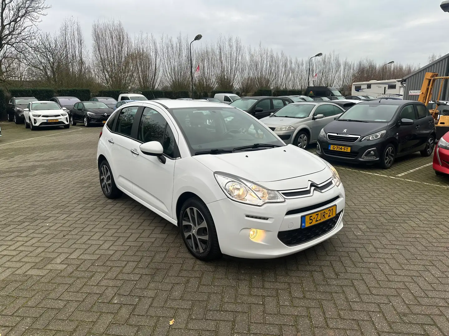 Citroen C3 1.2 PureTech Collection , airco , 78.000 km NAP Blanco - 2