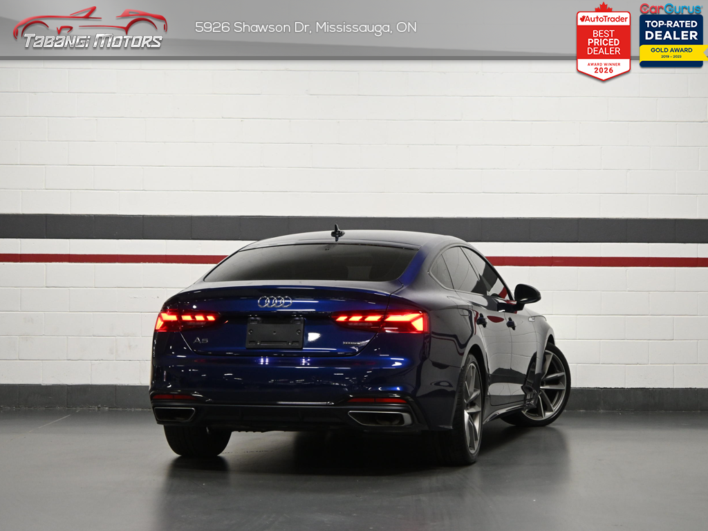 2021 Audi A5 Sportback Progressiv S-Line No Accident Sunroof Navigation