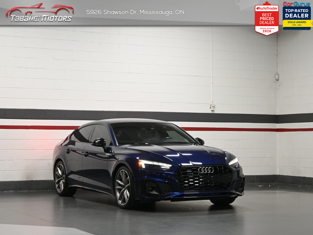 2021 Audi A5 Sportback Progressiv S-Line No Accident Sunroof Navigation