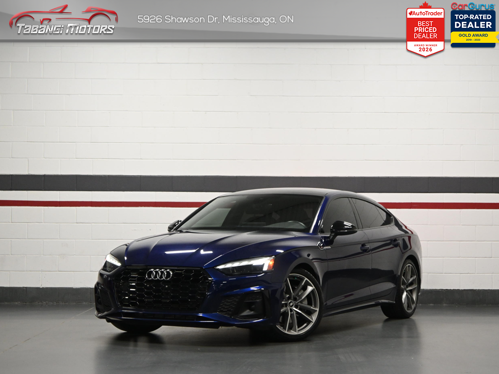 2021 Audi A5 Sportback Progressiv S-Line No Accident Sunroof Navigation
