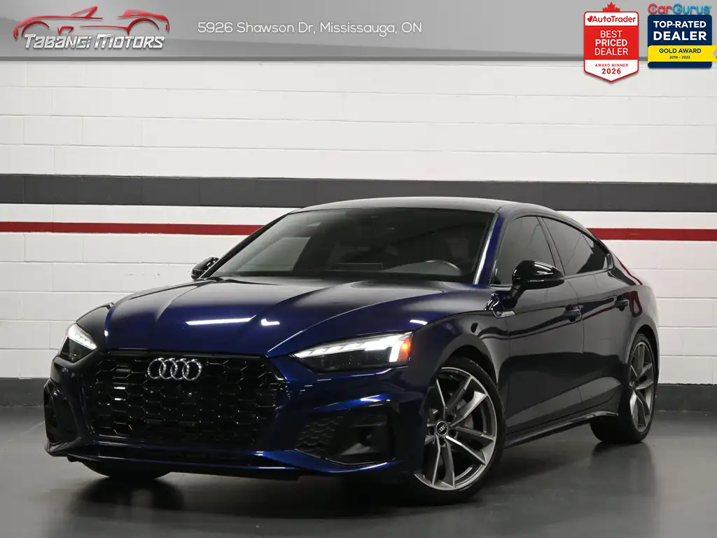 2021 Audi A5 Sportback Progressiv S-Line No Accident Sunroof Navigation