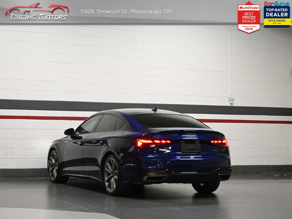 2021 Audi A5 Sportback Progressiv S-Line No Accident Sunroof Navigation