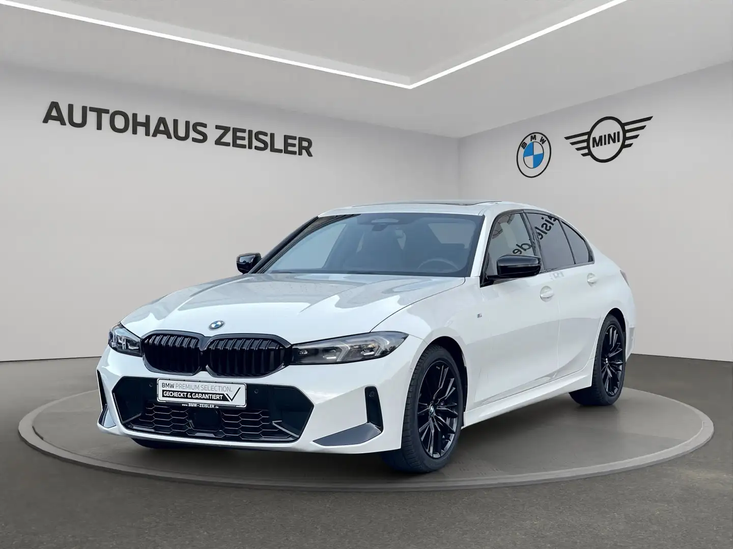 BMW 330 i xDrive Limousine M SPORT NUR 18" WINTERRÄDER UPE Weiß - 1