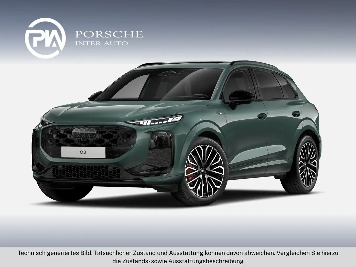 Audi Q3 TFSI 110 kW Grün - 1