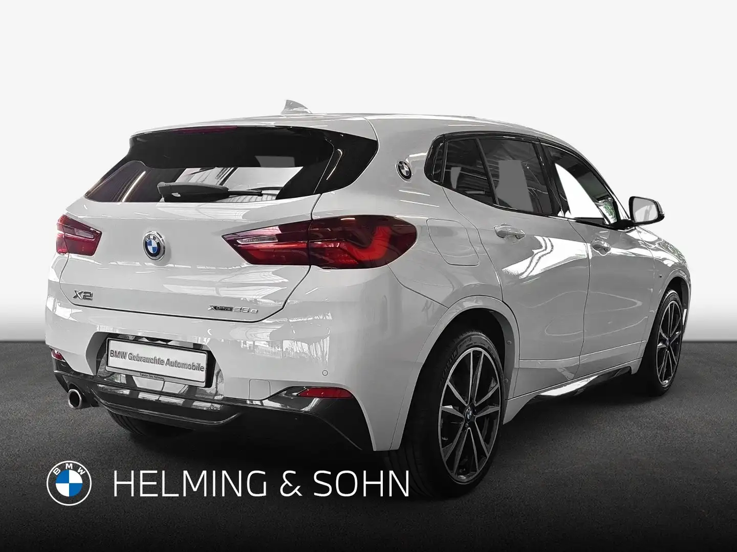 BMW X2 xDrive25e M-Sport DAB LED RFK Navi Shz. uvm. Blanc - 2