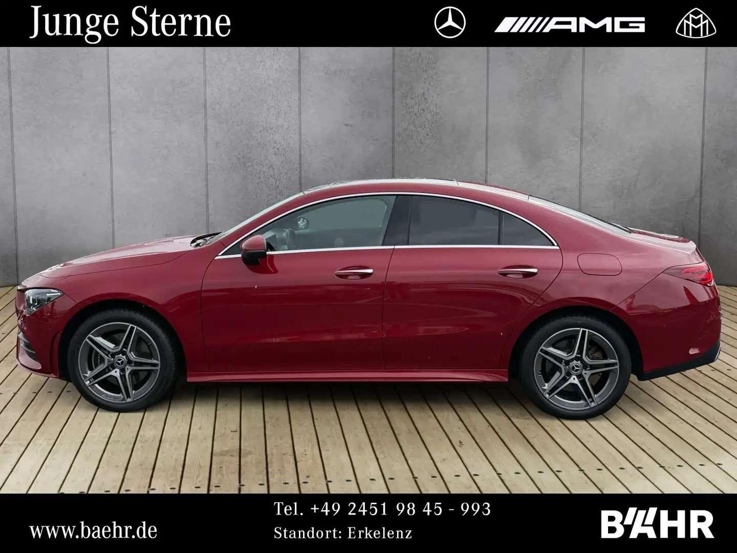 Mercedes-Benz CLA 250 CLA 250 e AMG/MBUX/LED/Pano/RFK/Distronic/LMR18" Rot - 2