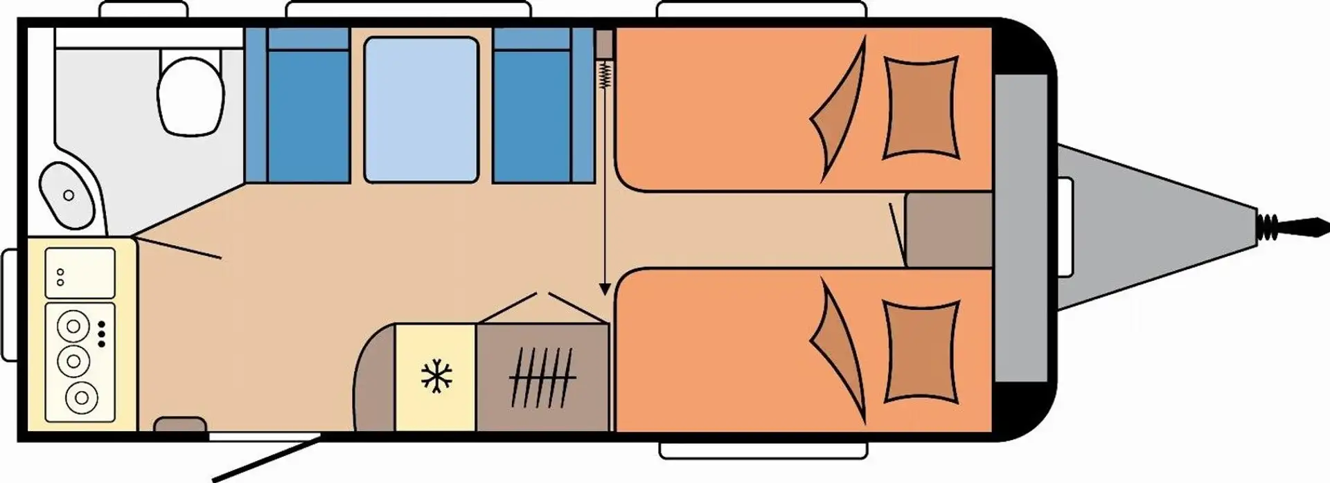 Hobby Excellent 460 SL Mover Weiß - 2