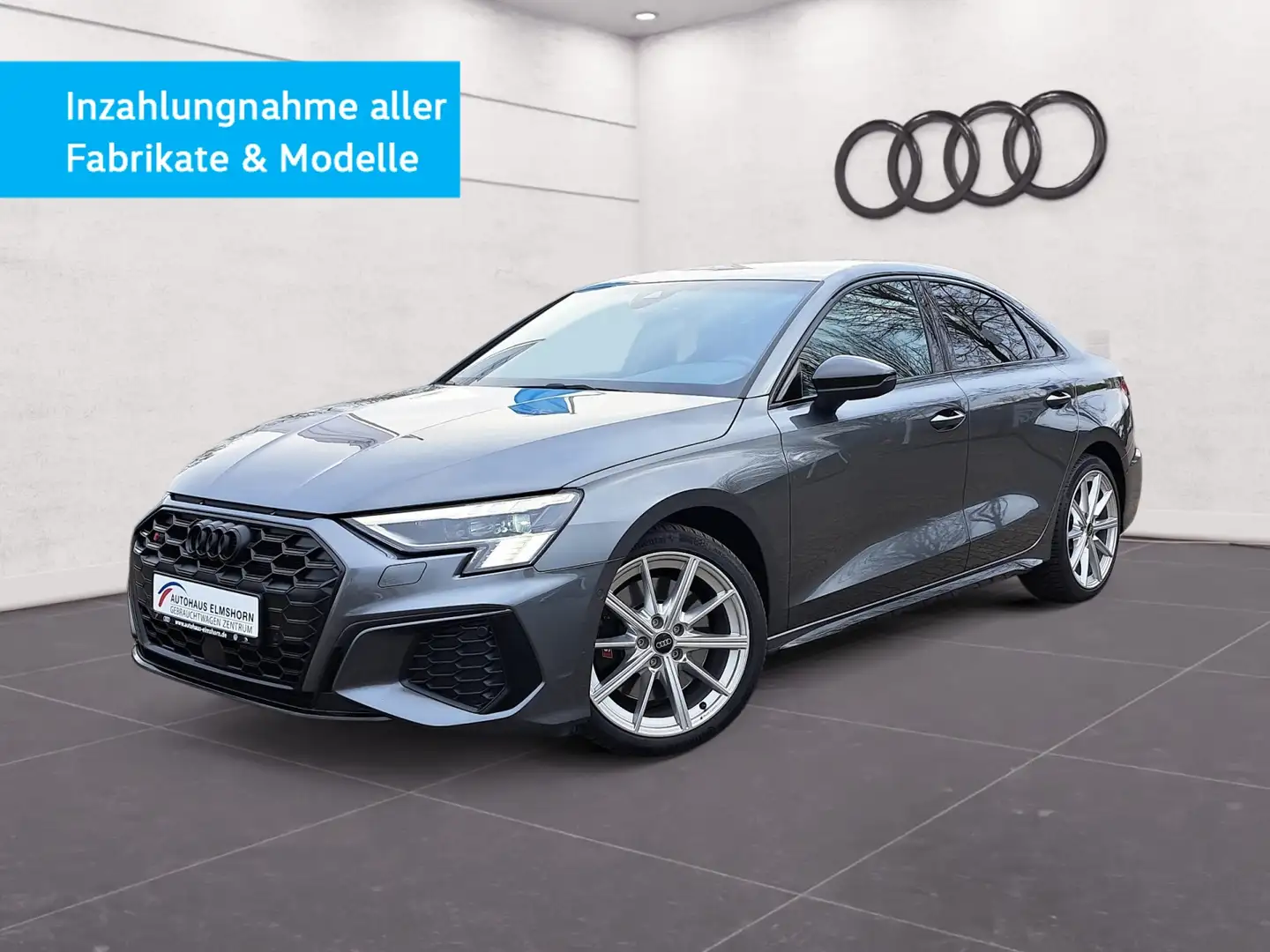 Audi S3 Lim. TFSI quattro S tronic NAV MATRIX APP PDC SHZ Grau - 2