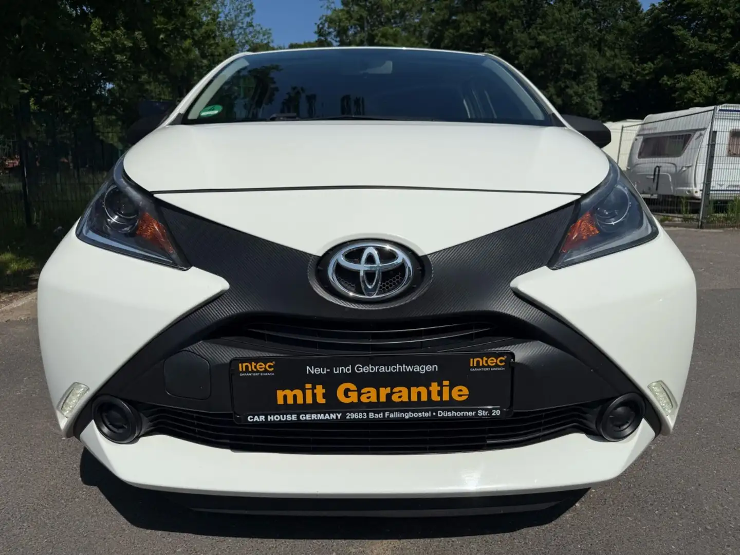 Toyota Aygo AYGO x/SCHECKHEFT/TOP ZUSTAND/ Bianco - 2