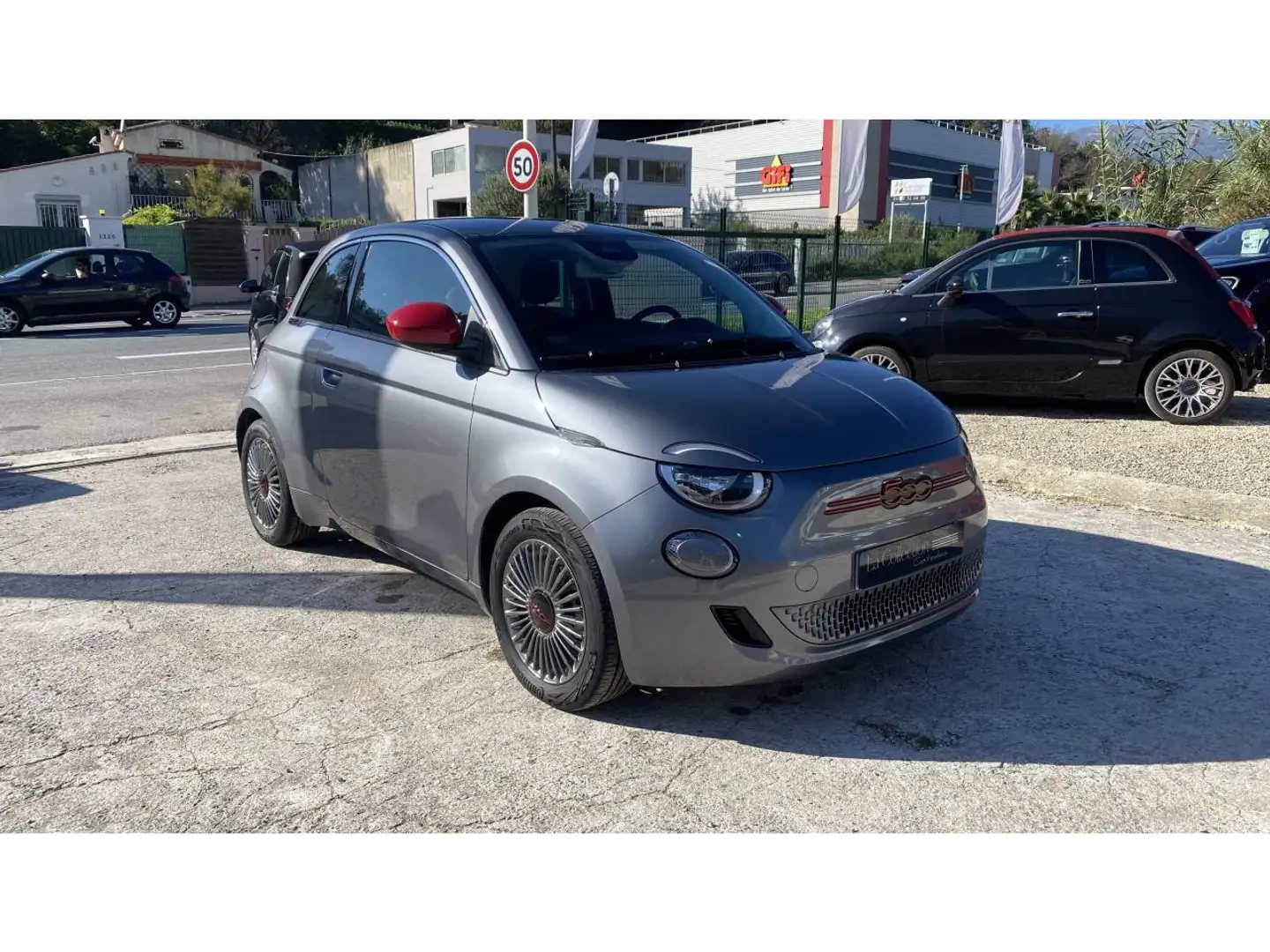 Fiat 500 Fiat 500e 95cv 23,8 kWh (Red) Grijs - 1