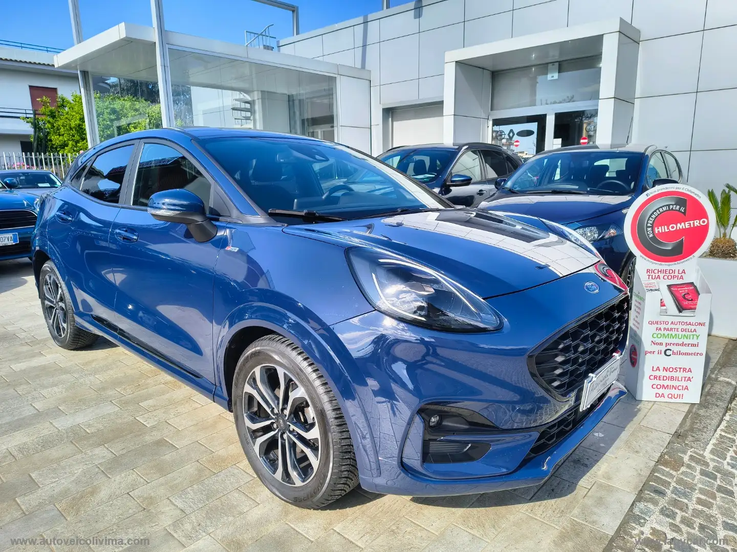 Ford Puma 1.5 EcoBlue 120CV S&S ST-Line GARANZIA FORD 2029 Blu/Azzurro - 1