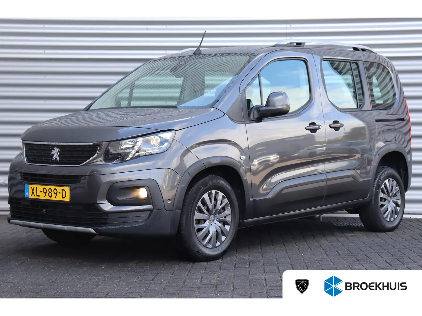 Peugeot Rifter 1.2 PURETECH 110PK ALLURE ROLSTOELAUTO / NAVI / CL Grijs - 1