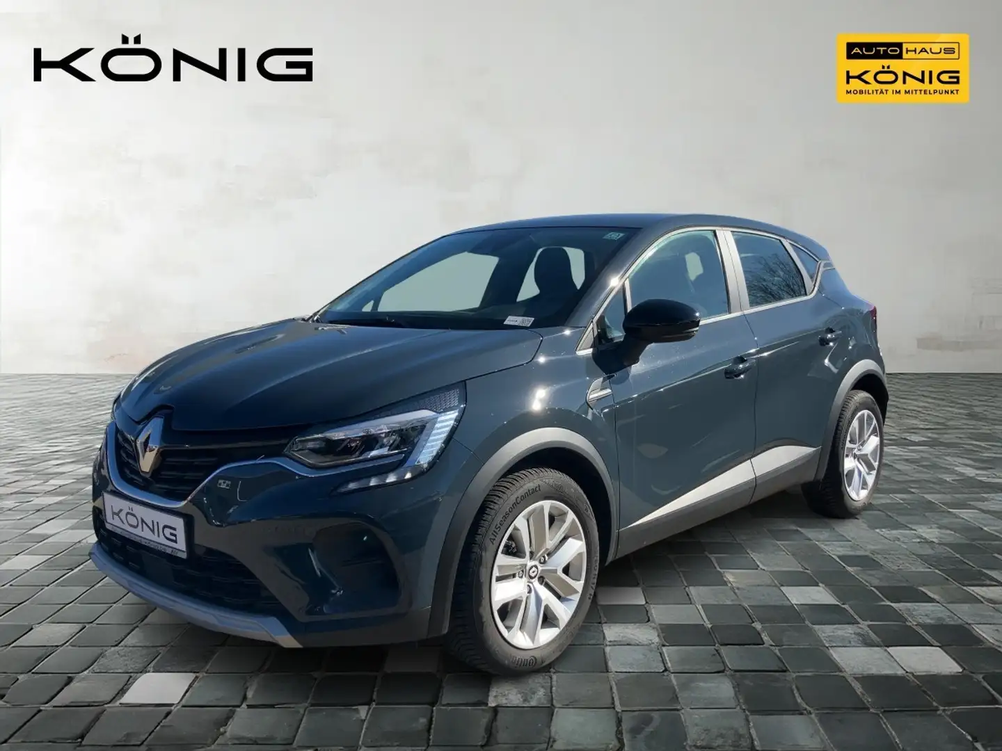 Renault Captur 1.0 TCe 90 EQUILIBRE KLIMA*ALLWETTER*LED Blau - 1