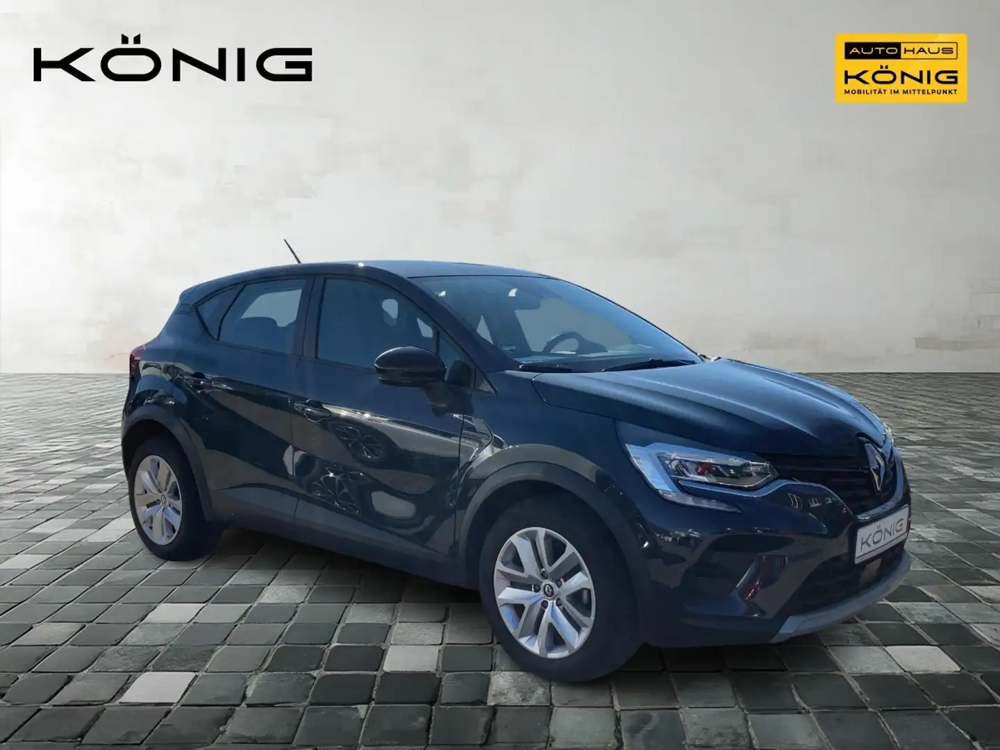 Renault Captur 1.0 TCe 90 EQUILIBRE KLIMA*ALLWETTER*LED Blau - 2