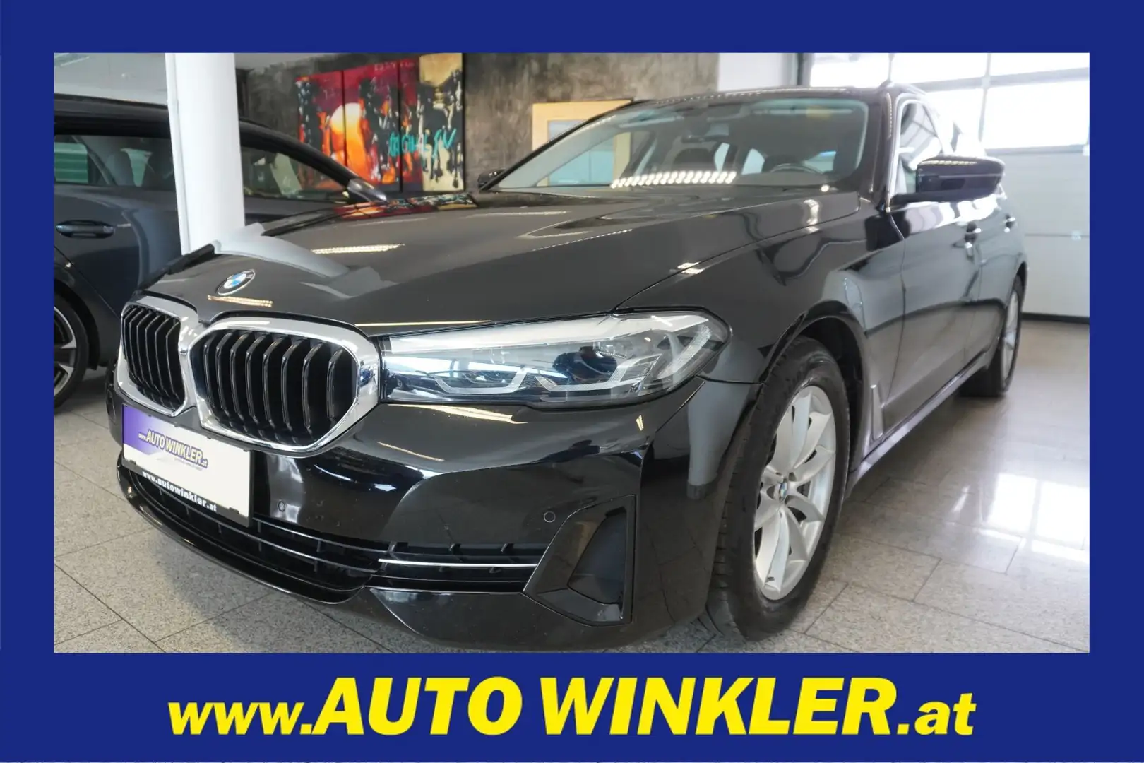BMW 518 d Touring Aut./LED/Nav. Prof. Schwarz - 1
