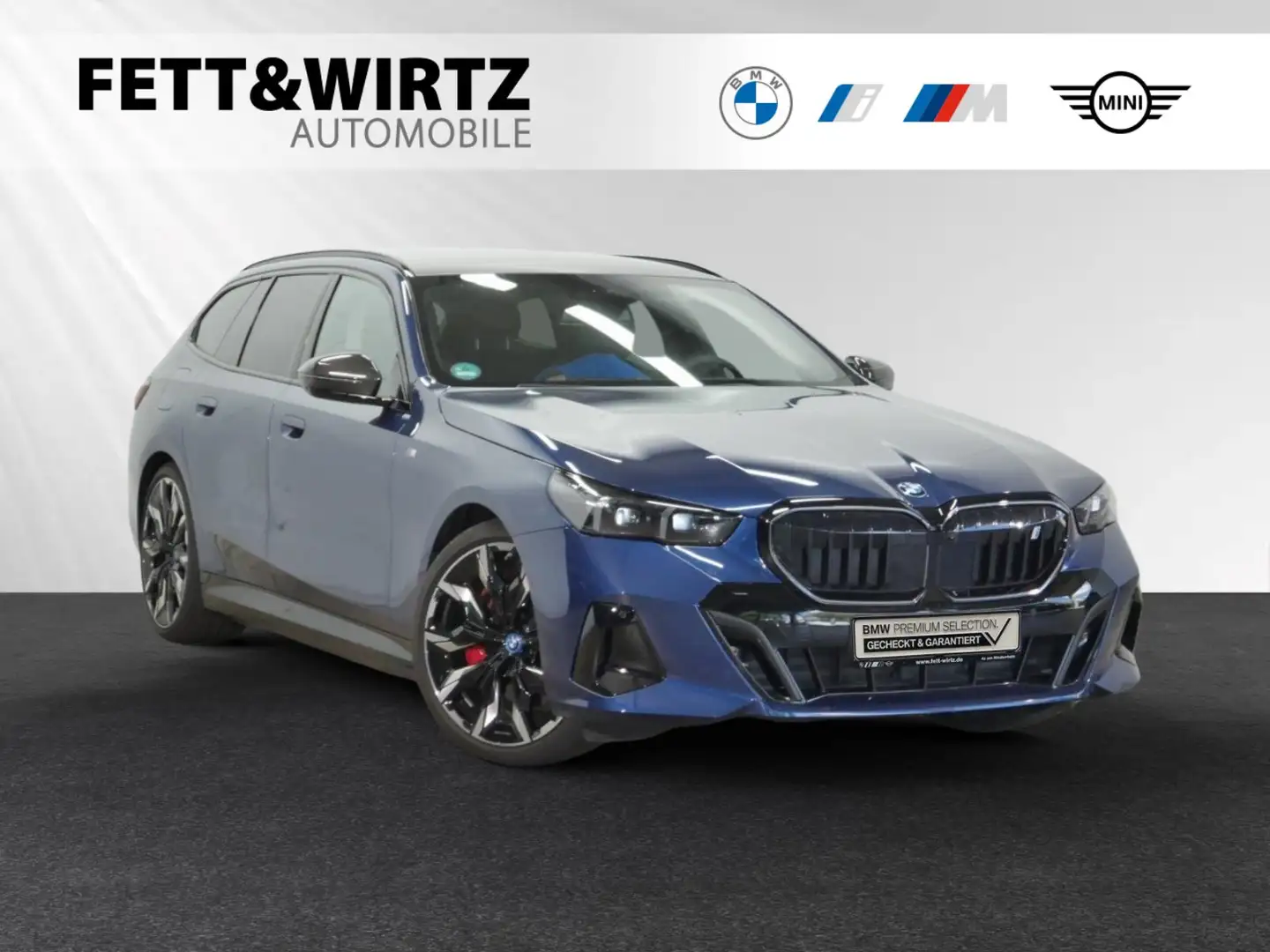 BMW i5 eDrive40 Lr. 523,- br. o.Anz. 24Mon/5`Km p.A. Blau - 1