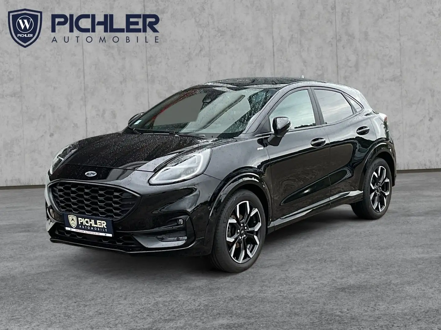 Ford Puma 1,0 EcoBoost Hybrid ST-Line X Schwarz - 1