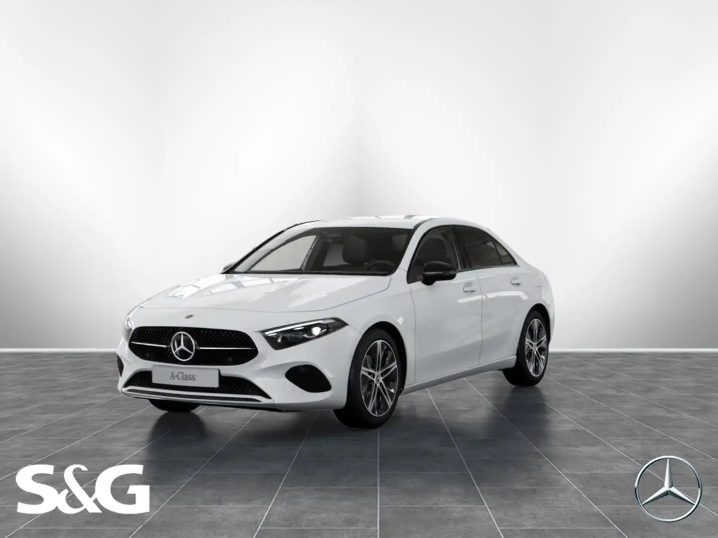 Mercedes-Benz A 180 Lim KAMERA+NIGHT PAKET+SPURHALTE+LED+18" Weiß - 1