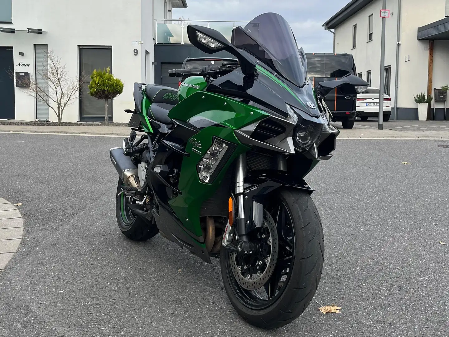Kawasaki Ninja H2 SX SE + - Bodis - Sporthebel - NP 25K Grün - 2