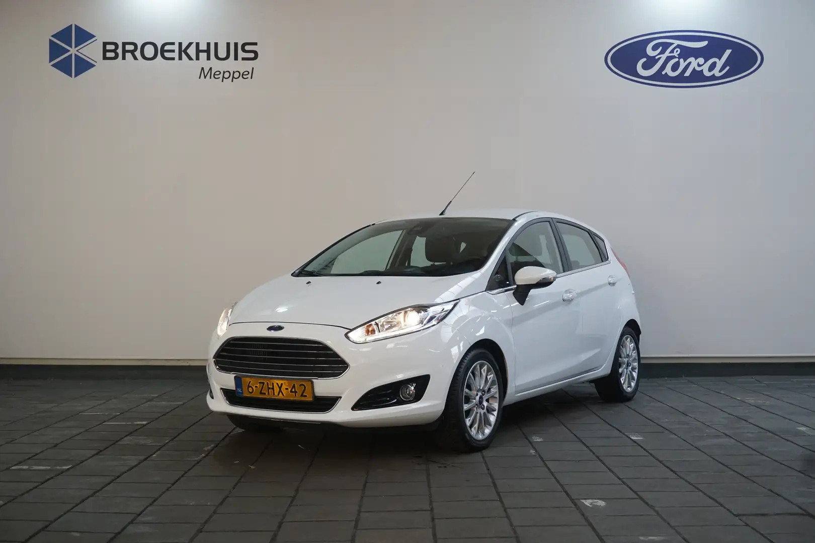 Ford Fiesta 1.0 EcoBoost Titanium X Incl. Nieuwe Distributieri Blanc - 2