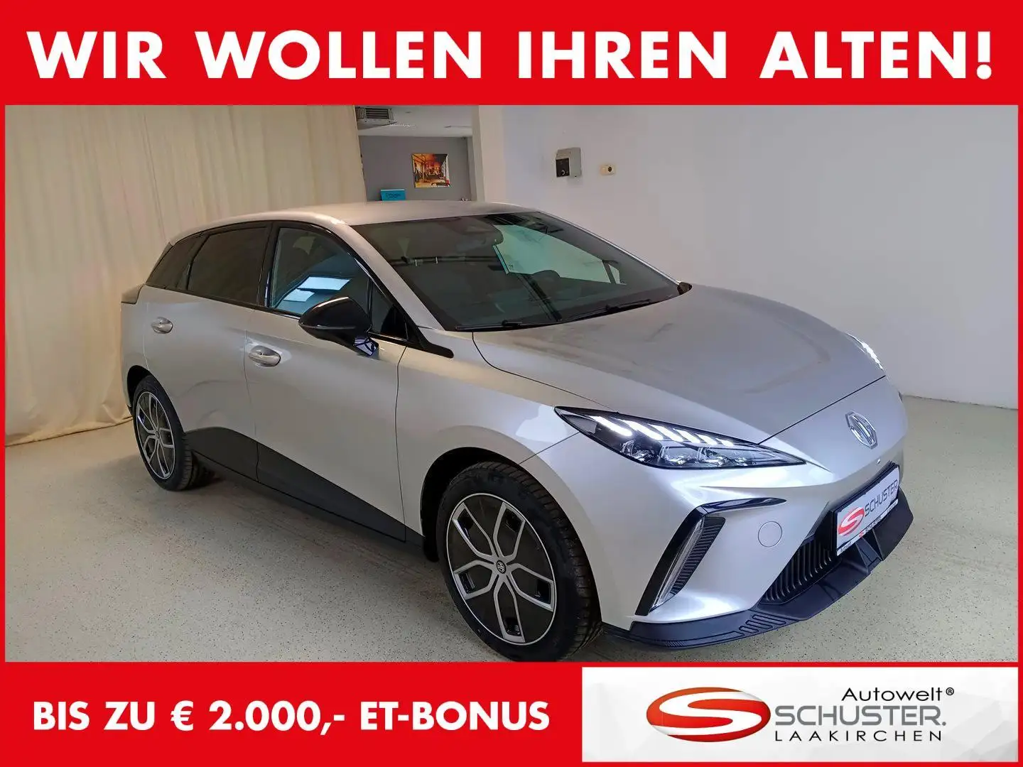 MG MG4 EV 64 kWh Luxury MY23 Argintiu - 1