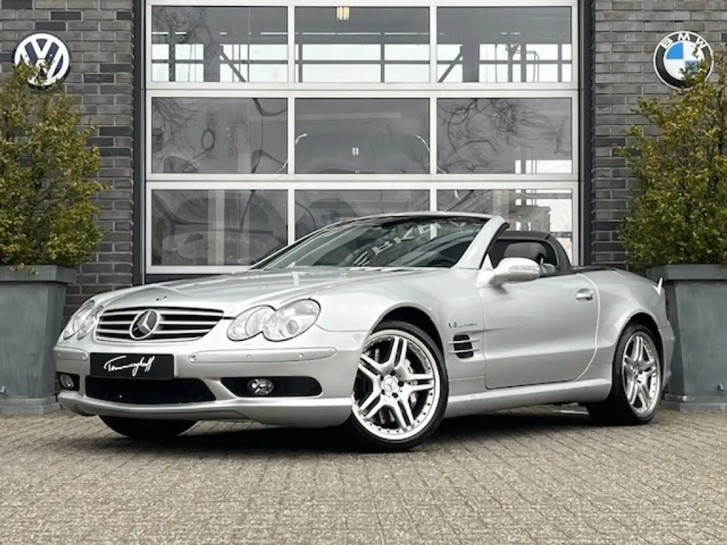 Mercedes-Benz SL 55 AMG AMG 55 VOLL. HISTORIE - YOUNGTIMER Gri - 1