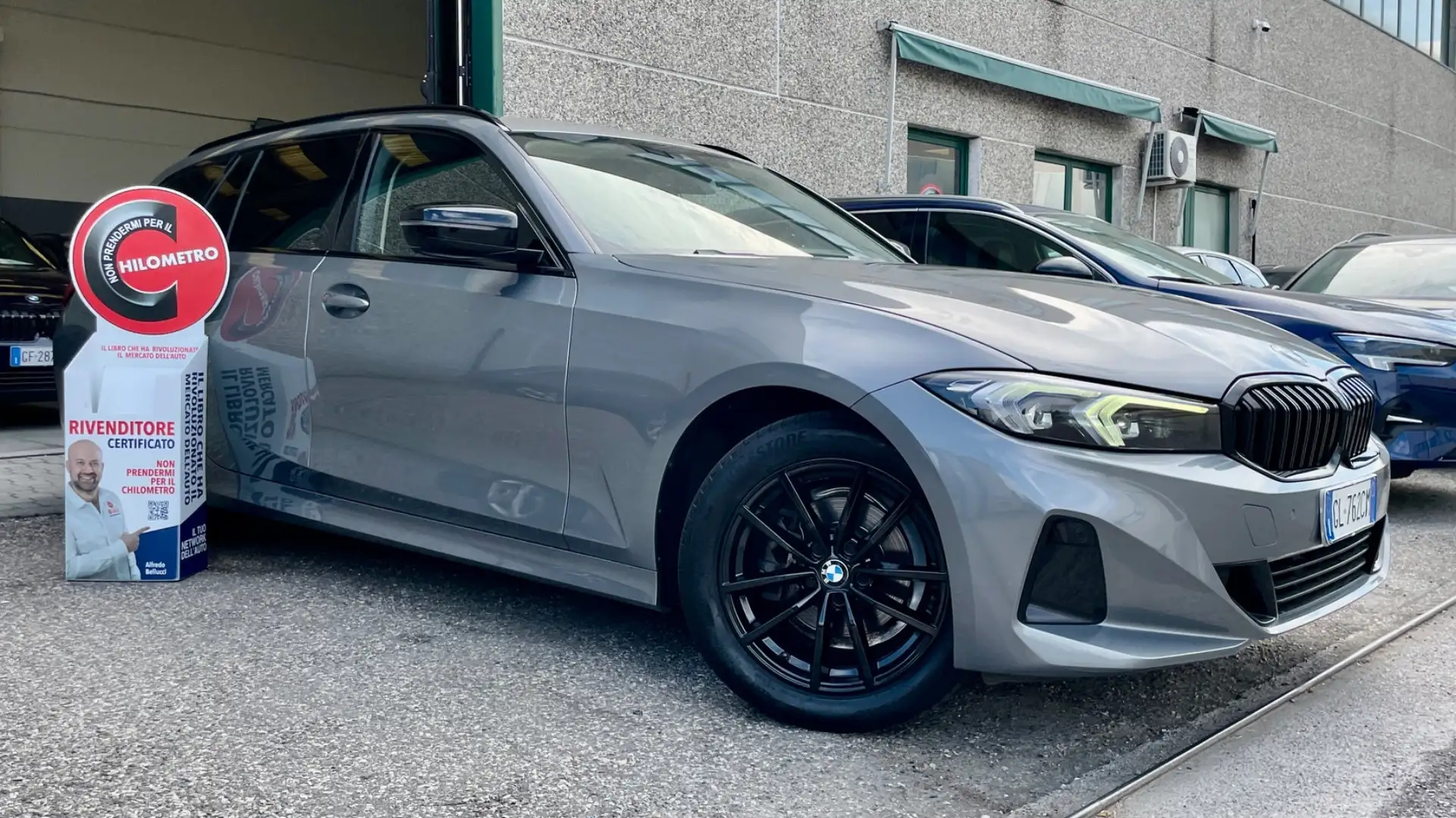BMW 316 BMW 316D 48V TOURING 2.0 BUSINESS ADVANTAGE 122CV Grigio - 1