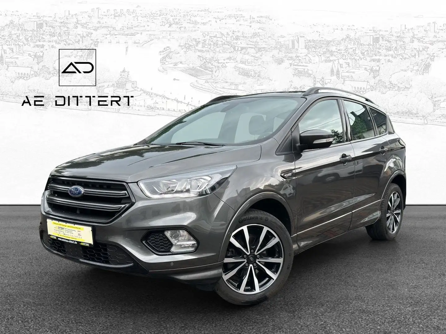 Ford Kuga Ford Kuga ST-Line ++NAVI+Temp+PP++ Grau - 1