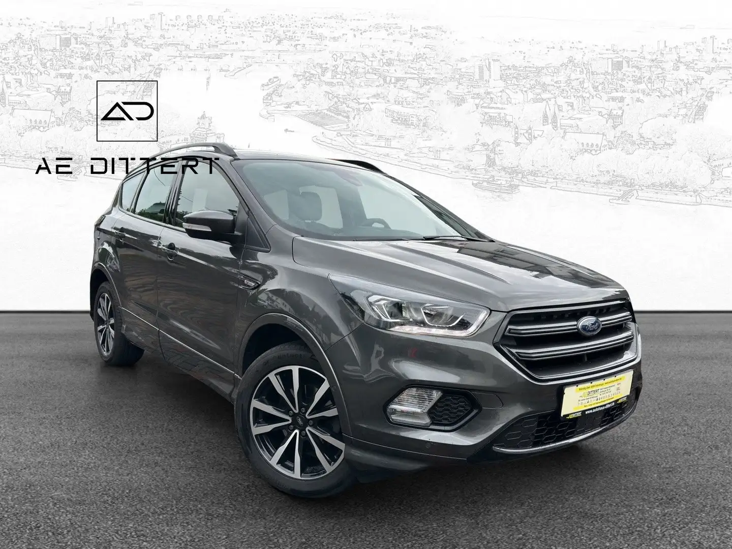 Ford Kuga Ford Kuga ST-Line ++NAVI+Temp+PP++ Grau - 2