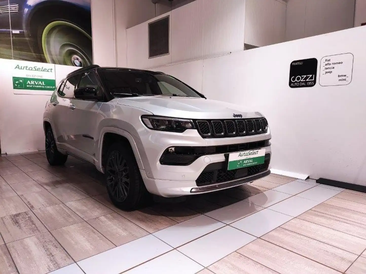 Jeep Compass 2ª serie - Compass 1.3 Turbo T4 240 CV PHEV AT6 4x Argento - 1